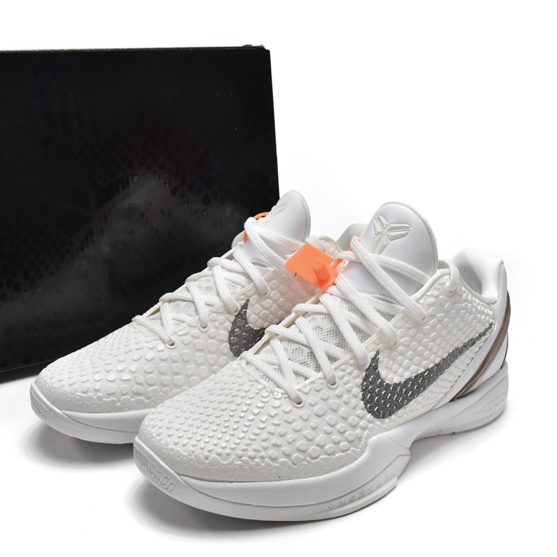 Nike Zoom Kobe VI PE White Sneaker    S96904-100 - everydesigner