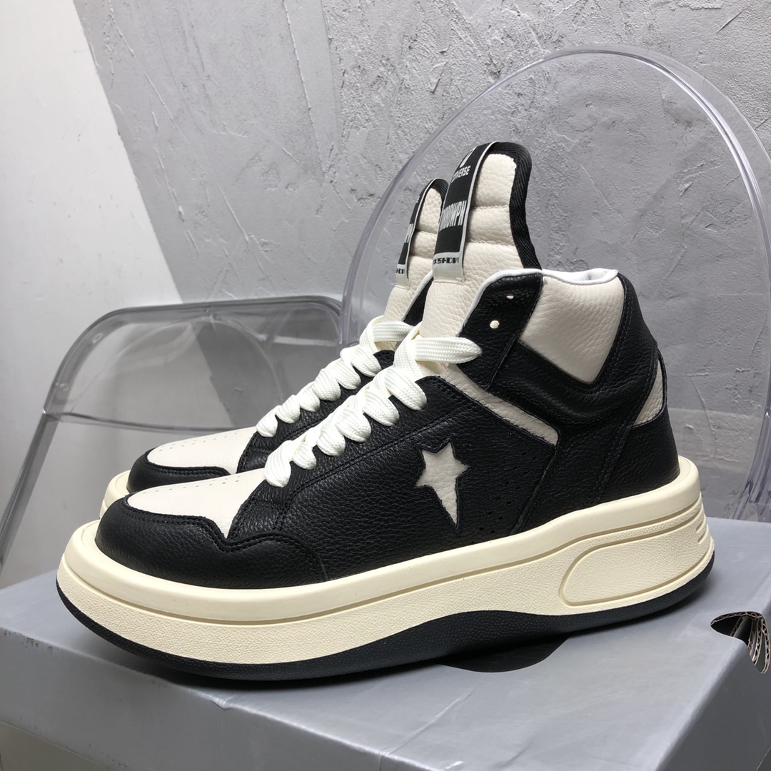 Rick Owens Converse X Drkshdw Turbowpn Sneakers - everydesigner