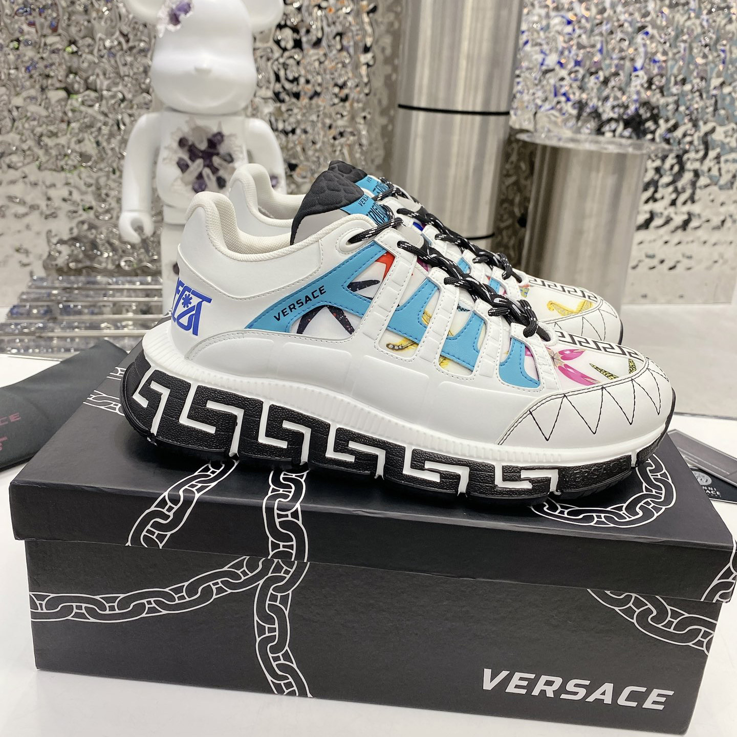 Versace Trigreca Sneakers  - everydesigner