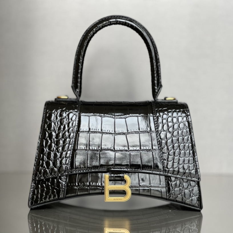 Balenciaga Hourglass Top Handle Bag (19-21-8CM) - everydesigner