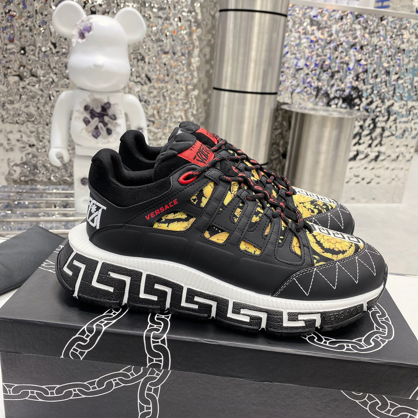 Versace Trigreca Sneakers  - everydesigner