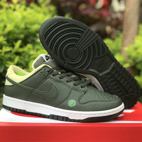 Nike Dunk Low “Avocado” Sneaker   DM7606-300 - everydesigner