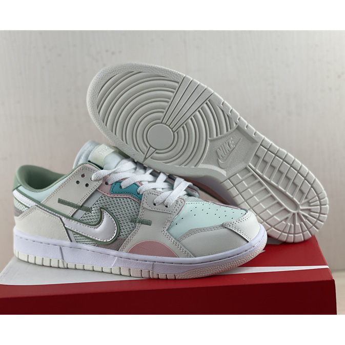 Nike Dunk Low Scrap “Phantom” Sneaker   DM0802-001  - everydesigner