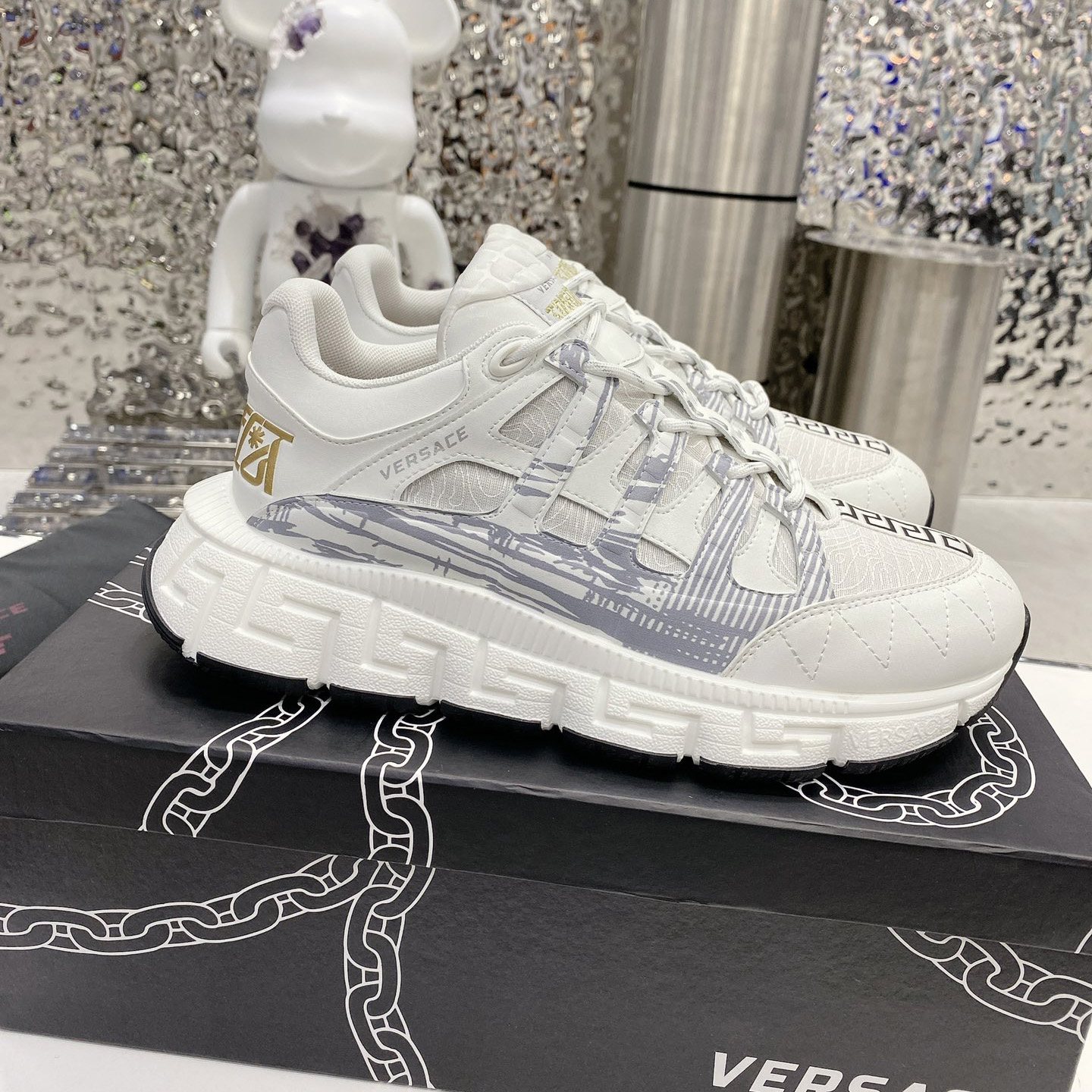 Versace Trigreca Sneakers  - everydesigner