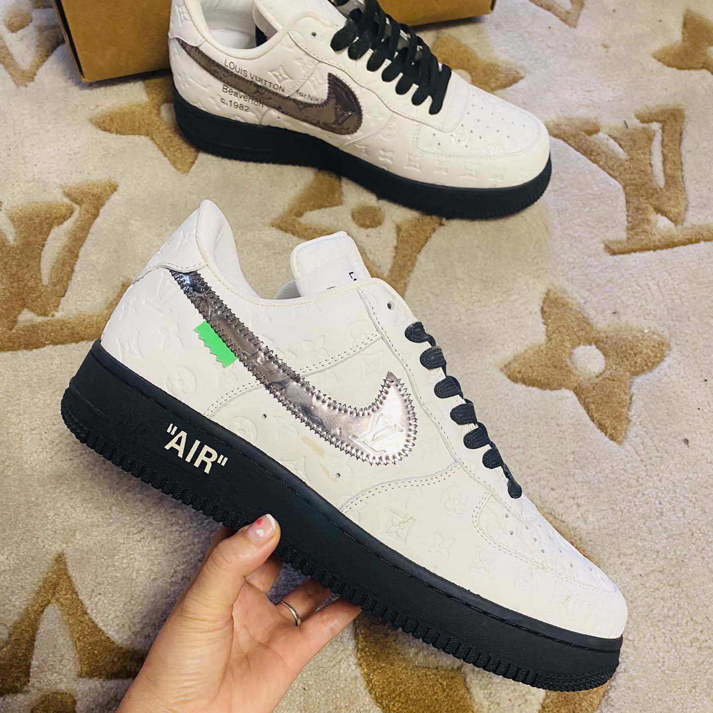 Louis Vuitton X Nike Air Force 1 Sneaker - everydesigner