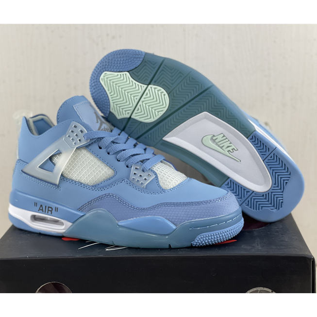 Off White x Air Jordan 4 Sneakers  - everydesigner