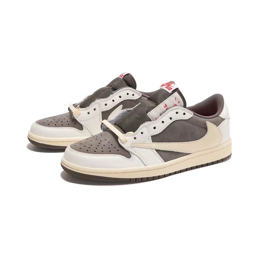 Travis Scott x Air Jordan 1 " Reverse Mocha "  Sneaker   DM7866-162 - everydesigner