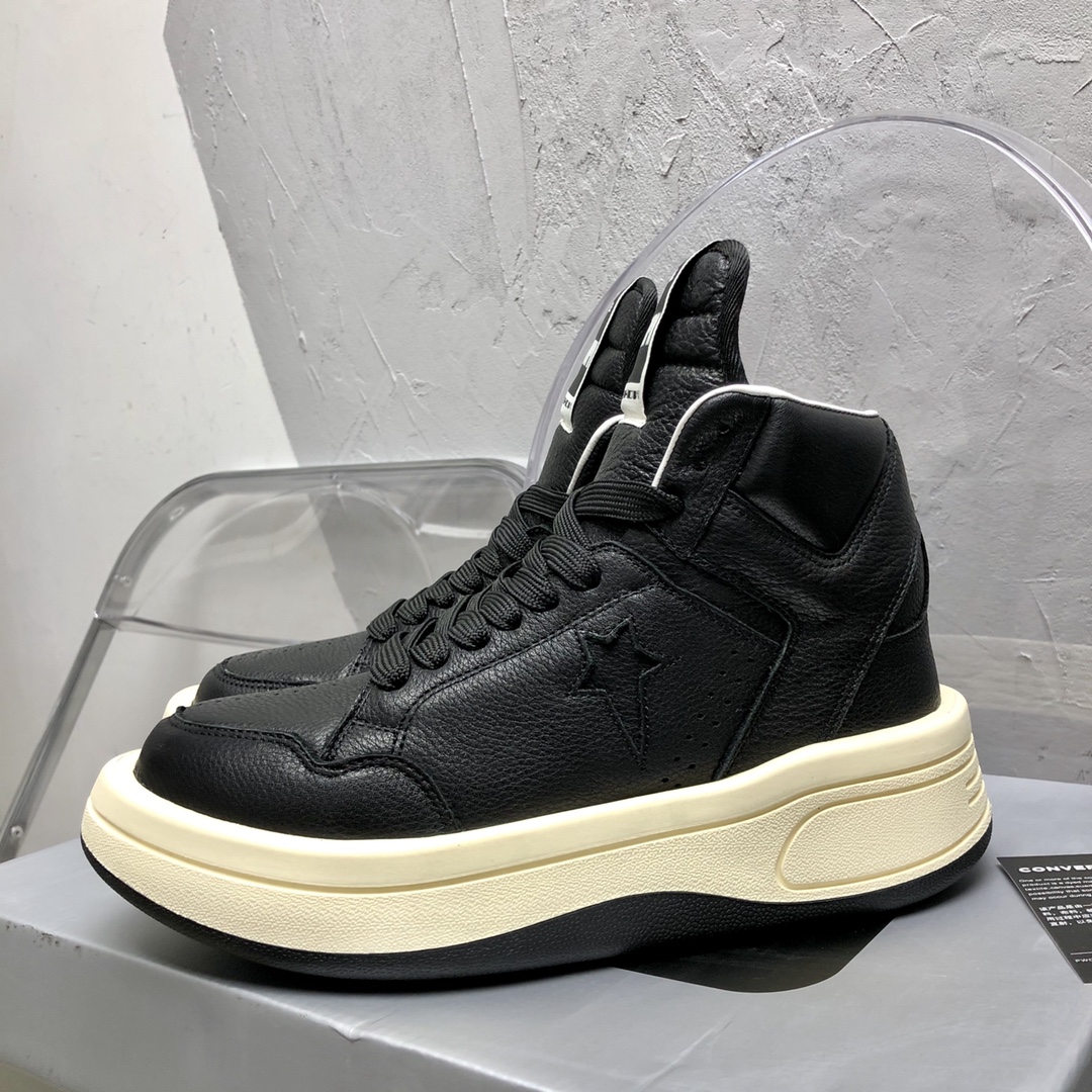 Rick Owens Converse X Drkshdw Turbowpn Sneakers - everydesigner