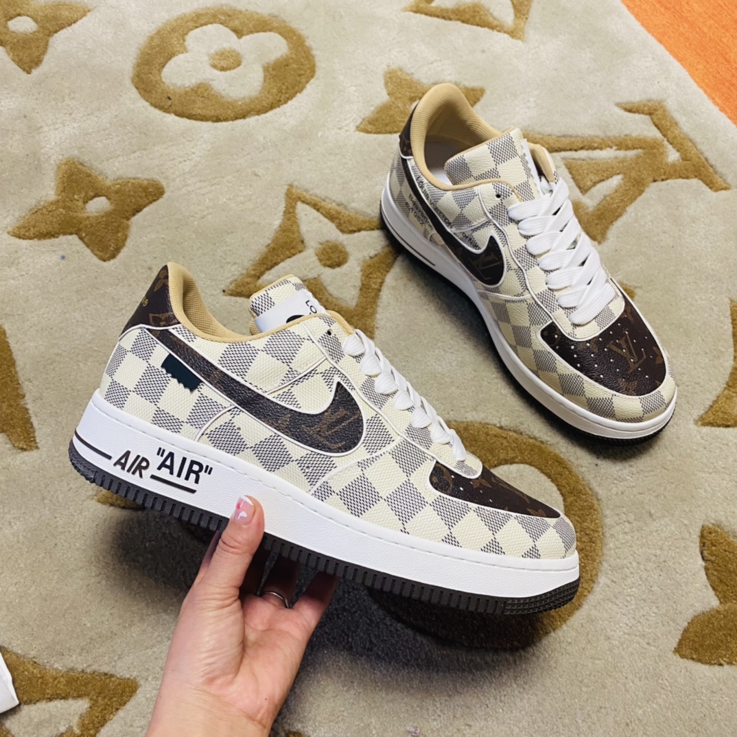 Louis Vuitton X Nike Air Force 1 Sneaker - everydesigner