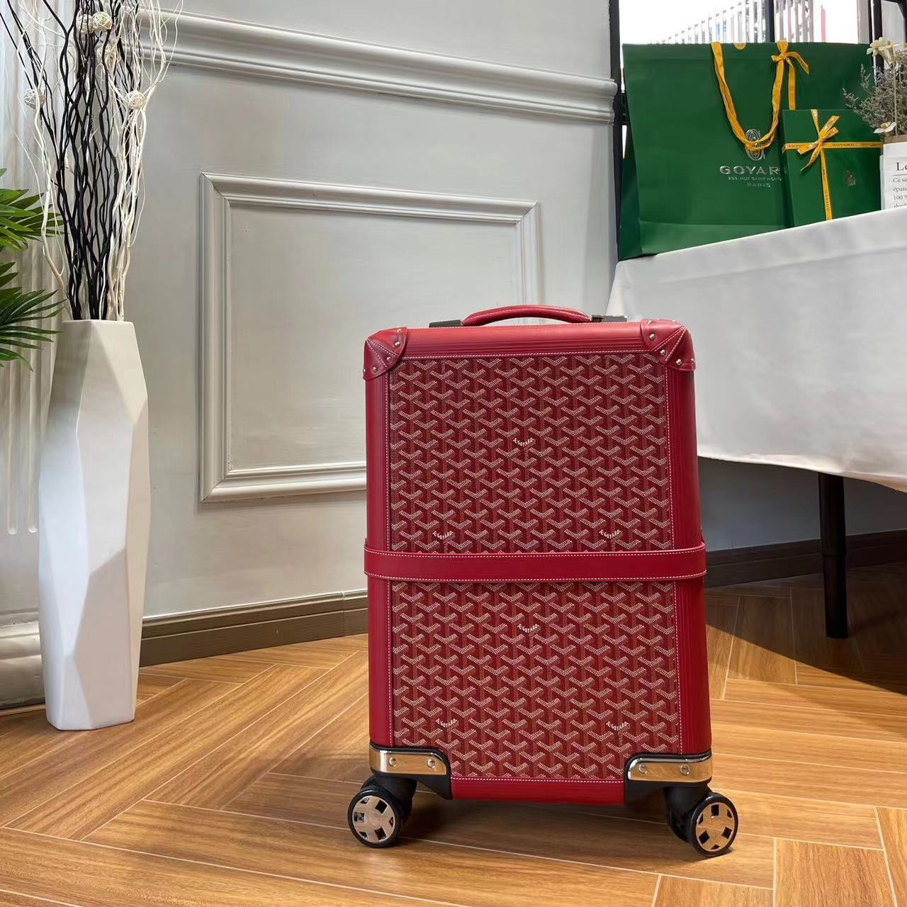 Goyard Satolas GM Rolling Suitcase - everydesigner