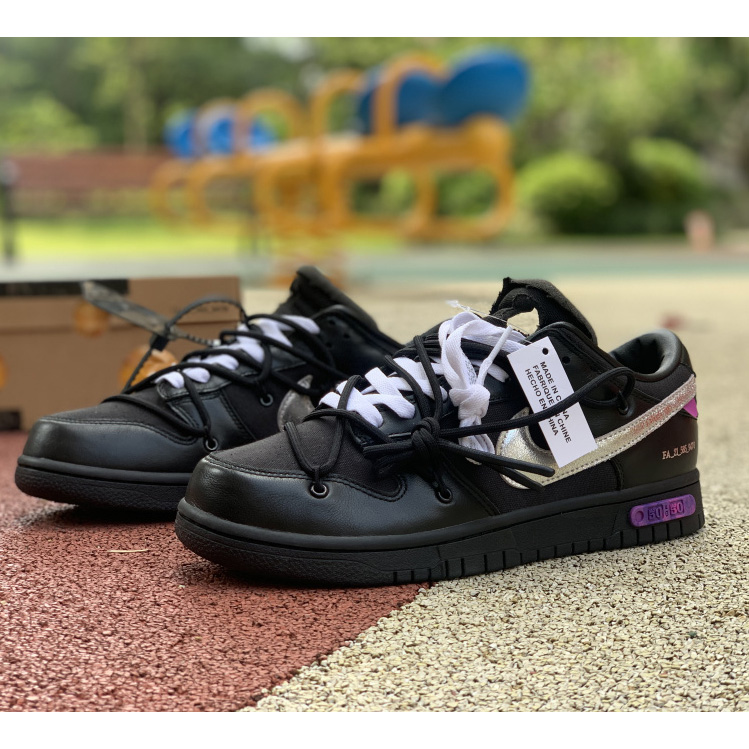 Nike Dunk Low Off-White Lot 50  Sneaker     DM1602-001 - everydesigner