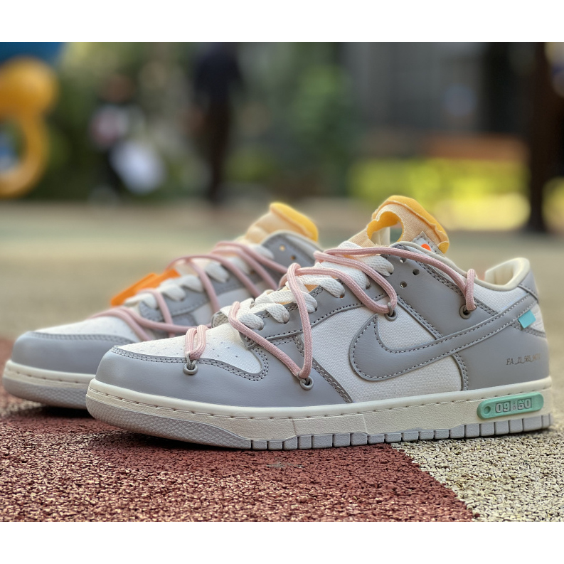 Off-White x Nike Sb Dunk NO.09  Low "The 50" Sneaker     DM1602-109 - everydesigner