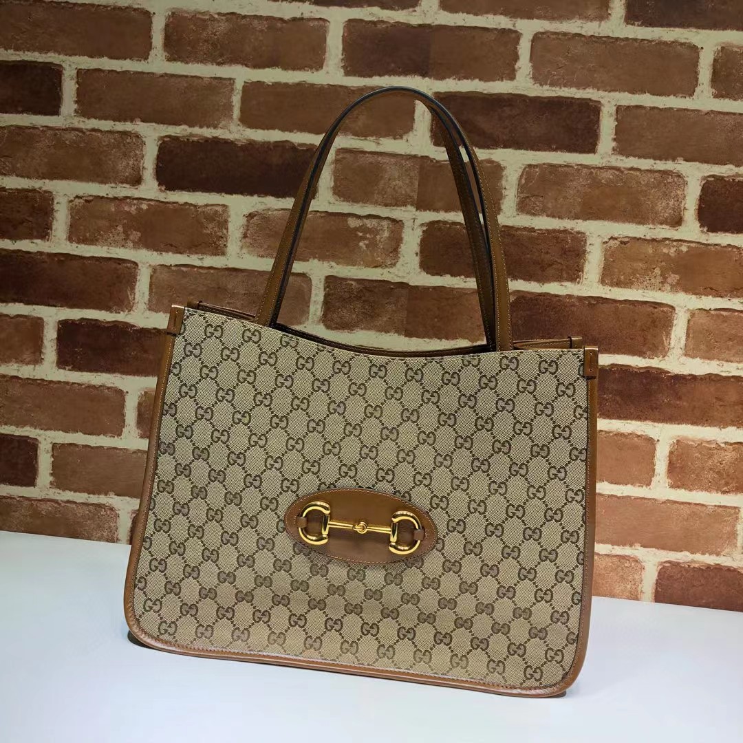 Gucci Horsebit 1955 Tote Bag(38-28.5-13CM) - everydesigner