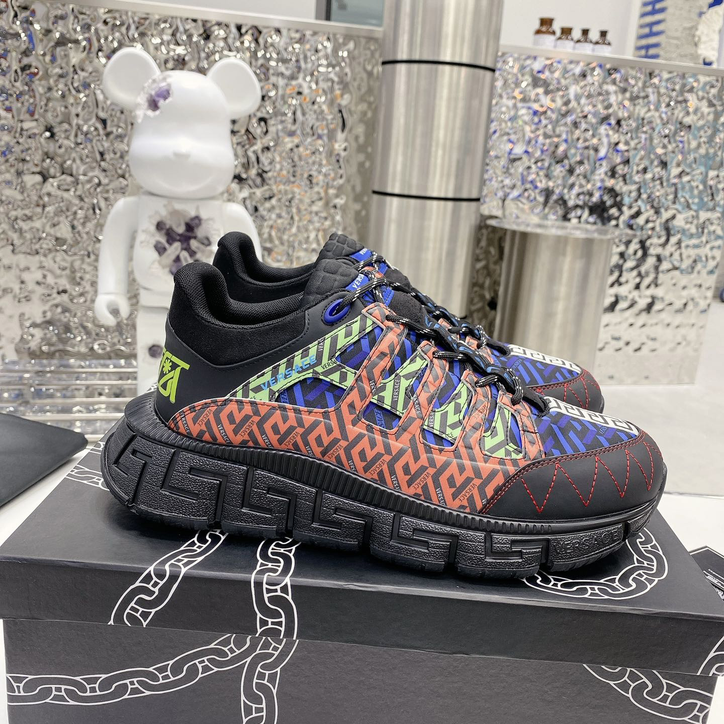 Versace Trigreca Sneakers  - everydesigner