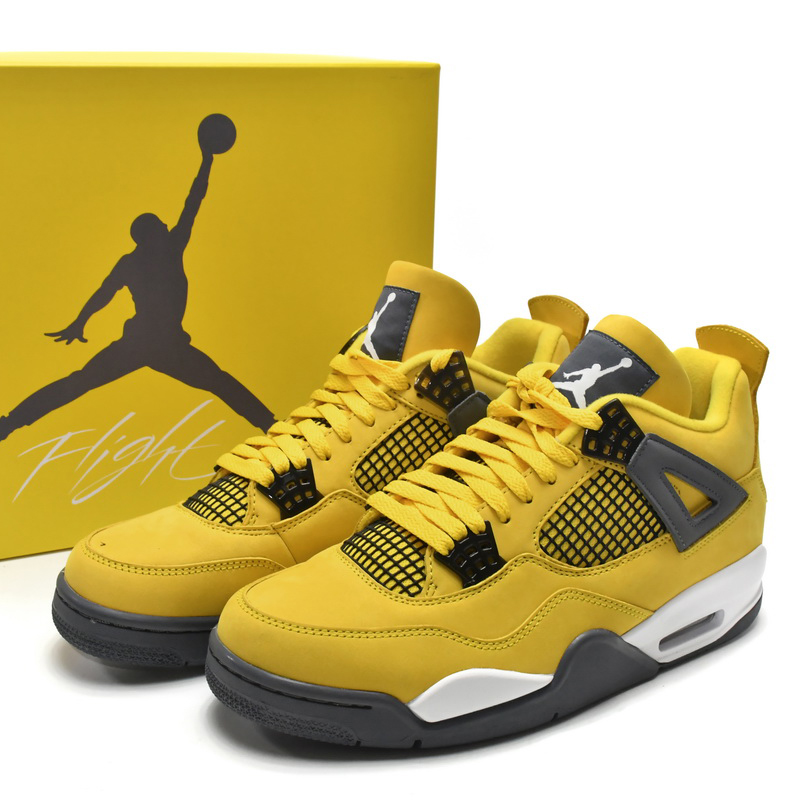 Air Jordan 4 Retro LS Lightning Sneakers  CT8527-700 - everydesigner