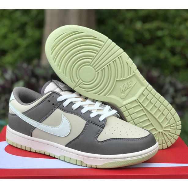 Nike SB Dunk Low"Sail Olive Grey" Sneaker     FB4960-210 - everydesigner