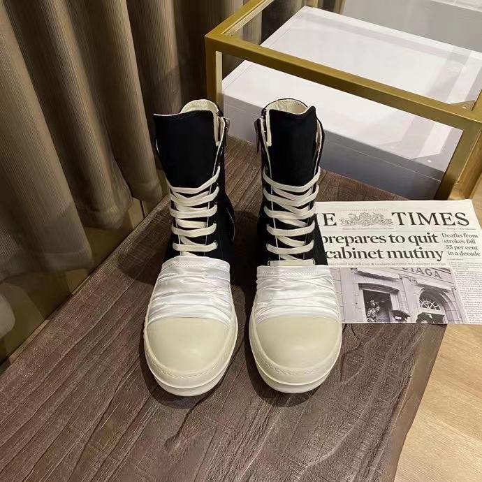 Rick Owens Drkshdw High Top Sneakers - everydesigner