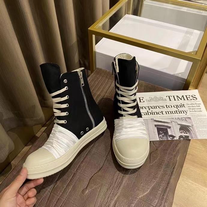 Rick Owens Drkshdw High Top Sneakers - everydesigner