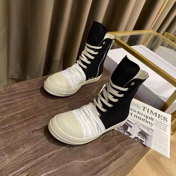 Rick Owens Drkshdw High Top Sneakers - everydesigner