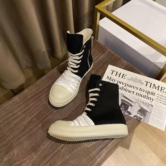 Rick Owens Drkshdw High Top Sneakers - everydesigner