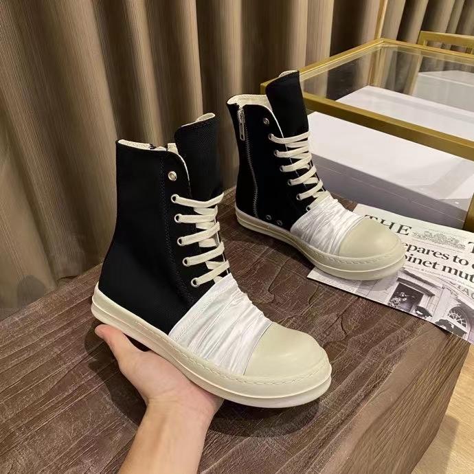 Rick Owens Drkshdw High Top Sneakers - everydesigner