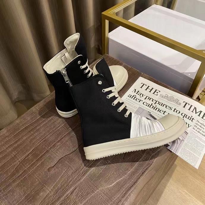 Rick Owens Drkshdw High Top Sneakers - everydesigner