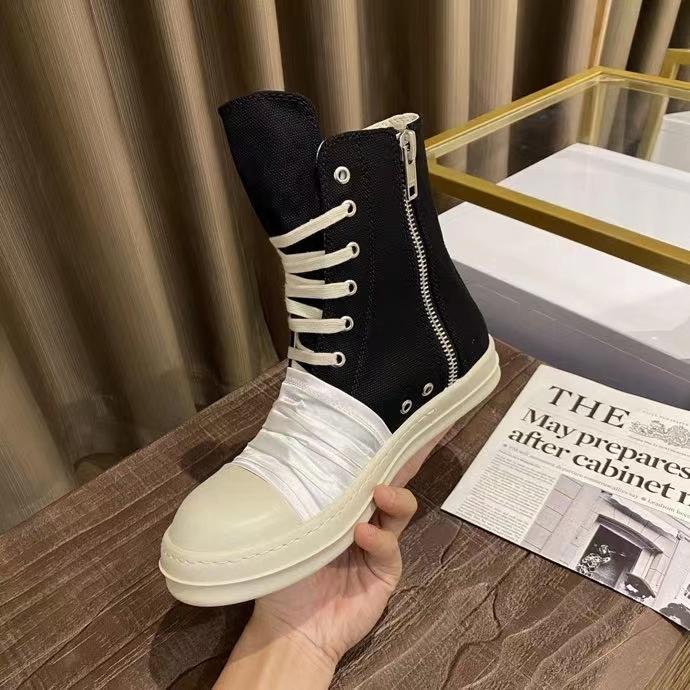 Rick Owens Drkshdw High Top Sneakers - everydesigner