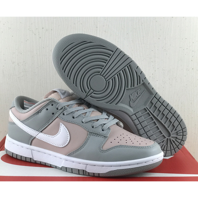 Nike Dunk Low “Pink / Grey” Sneakers     DM8329-600 - everydesigner