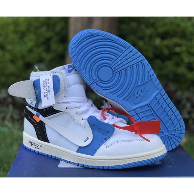 Sony PlayStation 5 x OFF-WHITE x Air Jordan 1 Retro High Sneaker    AQ0818-168 - everydesigner