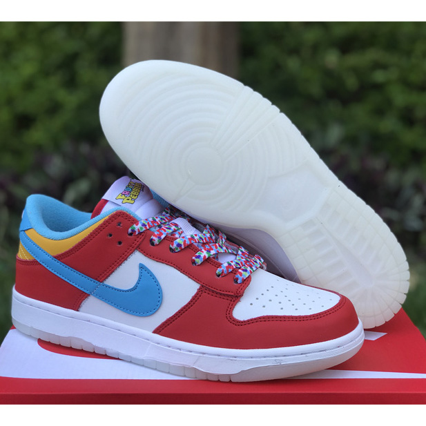 LeBron James x Nike Dunk Low “Fruity Pebbles” Sneaker     DH8009-600  - everydesigner