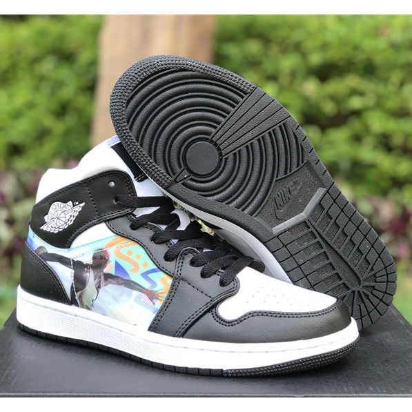 Air Jordan 1 Mid (GS） Sneaker      DR9495-001 - everydesigner