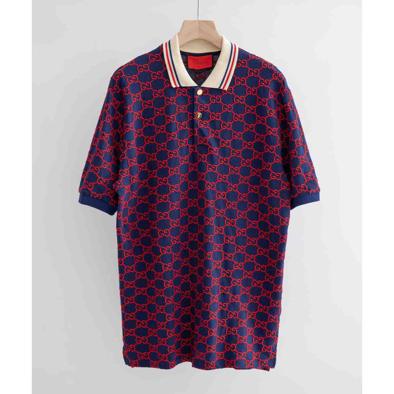 Gucci GG Cotton Polo Shirt - everydesigner