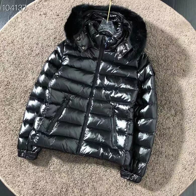 Moncler Black Down Badyfur Jacket - everydesigner