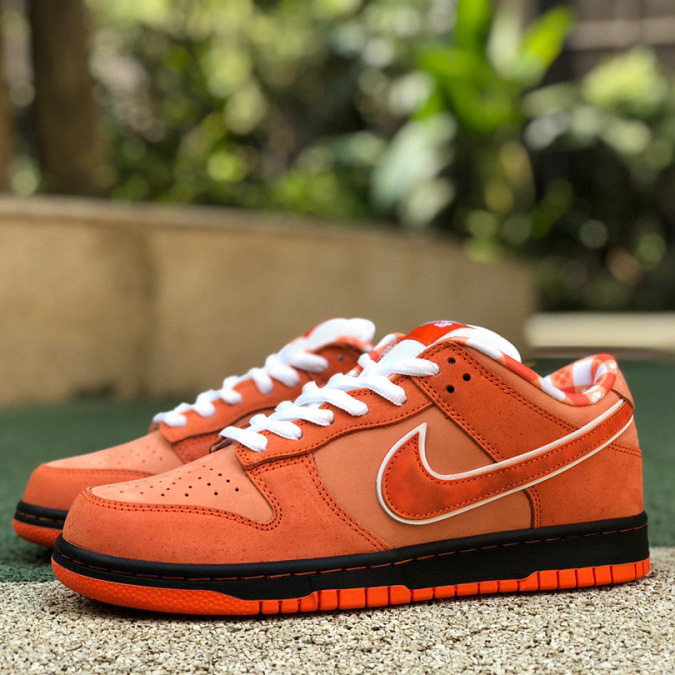 Concepts x Nike Sb Dunk Low "Orange Lobster" Sneaker    FD8776-800 - everydesigner