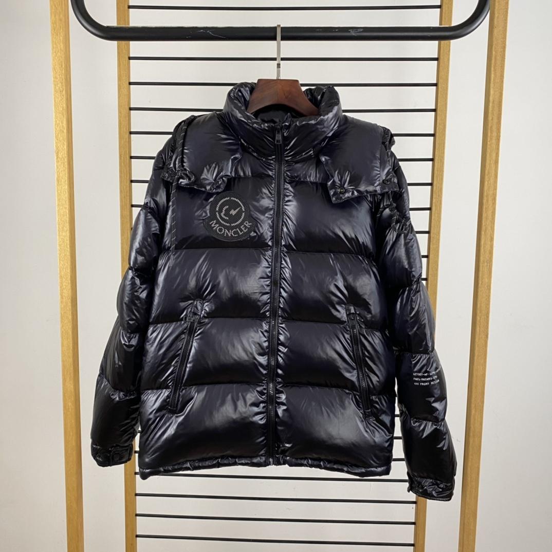 Moncler Black Down Jacket - everydesigner