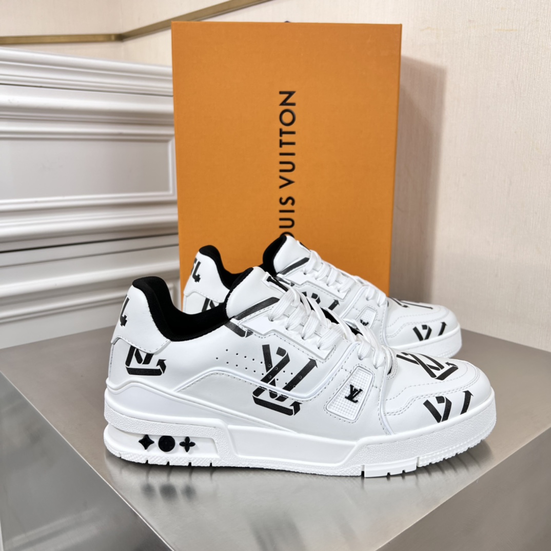 Louis Vuitton LV Trainer Sneaker    (Upon uk size)   1AAGXZ - everydesigner