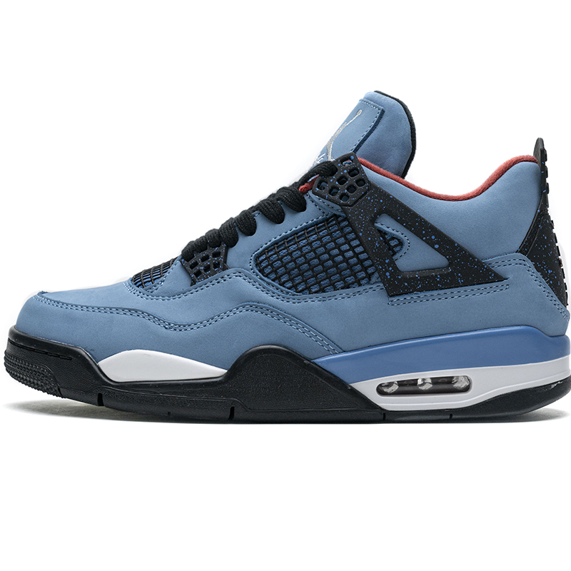 Air Jordan 4 Retro Houston Oilers Sneaker  308497-406 - everydesigner