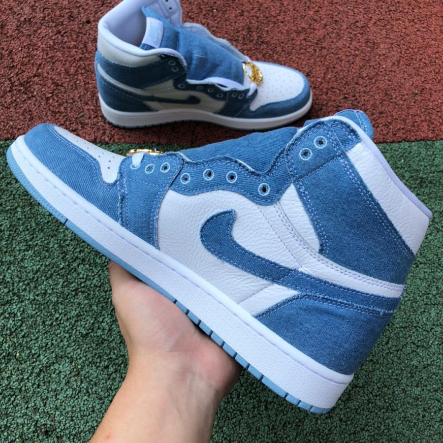 Air Jordan 1 High OG WMNS “Denim” Sneaker    DM9036-104 - everydesigner