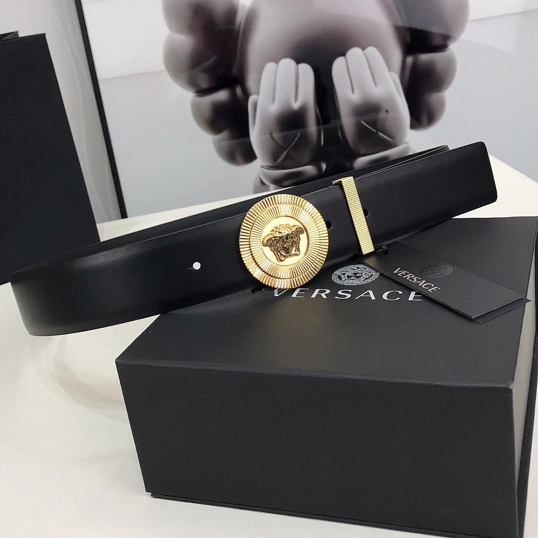 Versace Medusa Biggie Belt  40mm - everydesigner