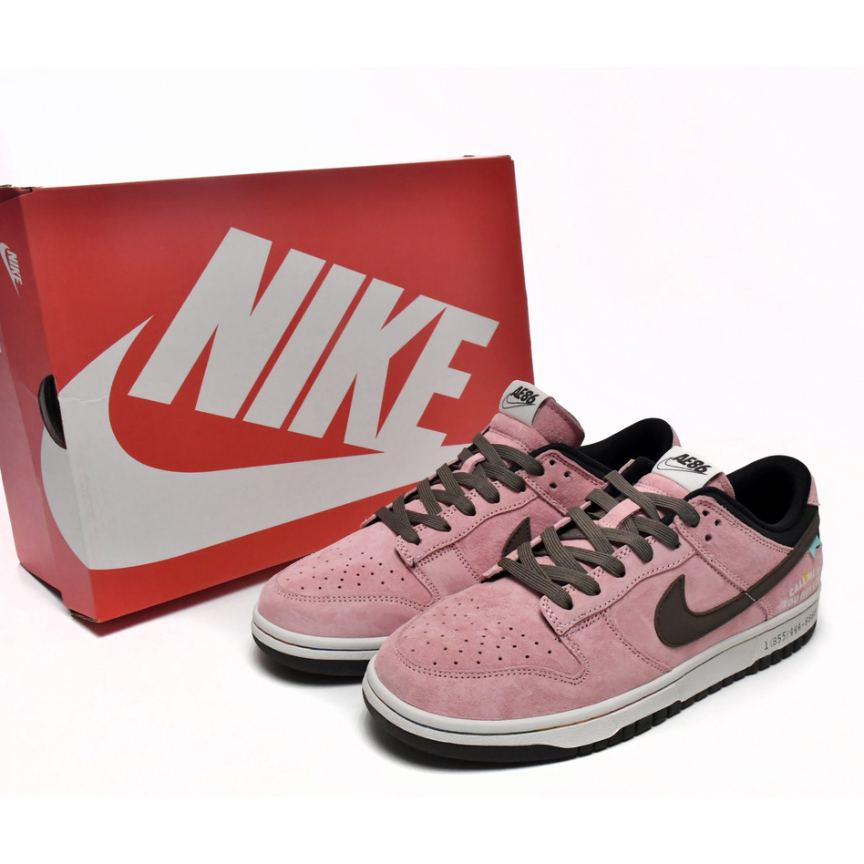 Nike SB Dunk Low AE86 Pink Sneaker   DD1391-105 - everydesigner