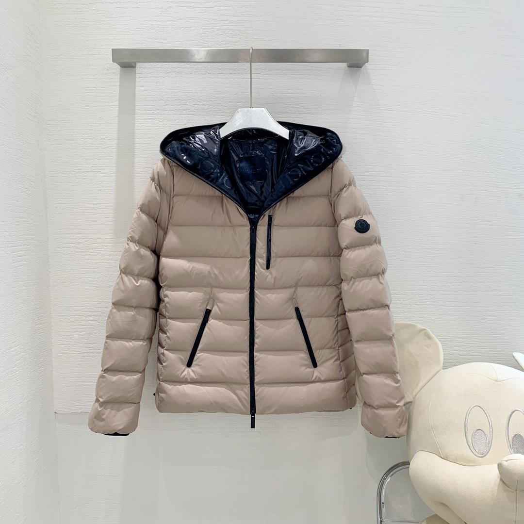 Moncler Herbe Short Down Jacket - everydesigner