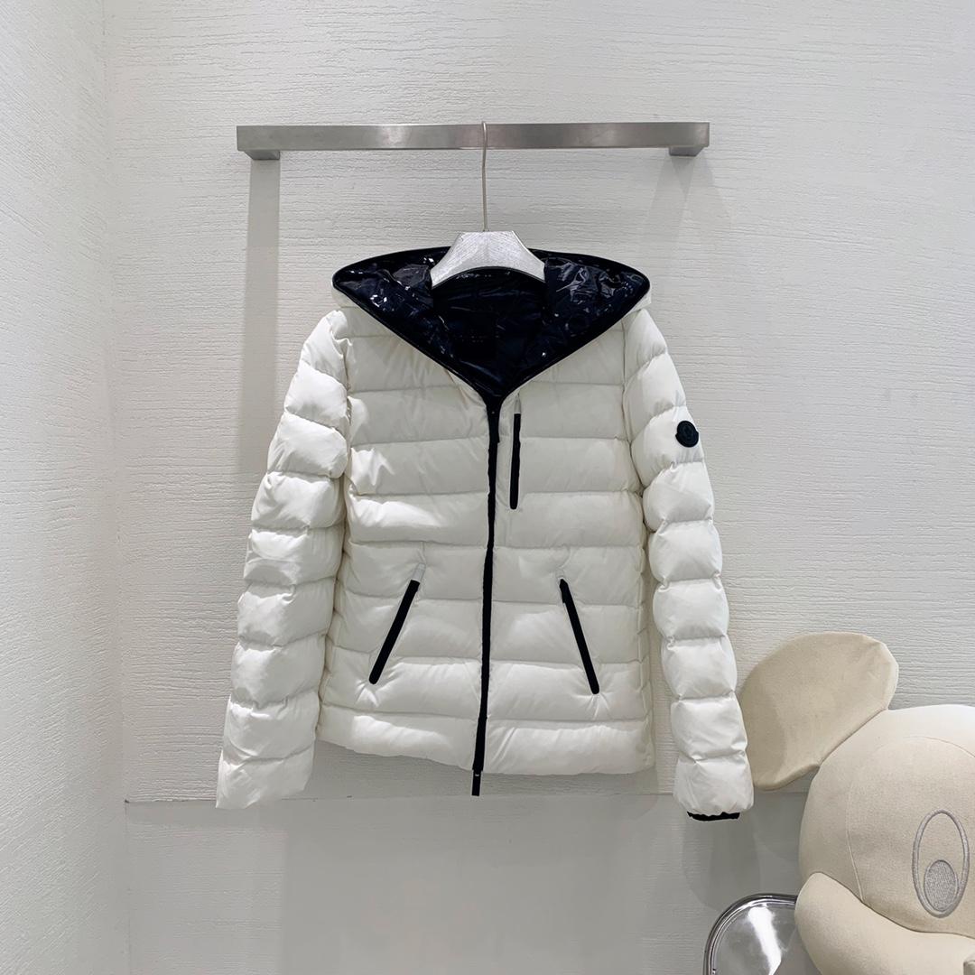 Moncler Herbe Short Down Jacket - everydesigner