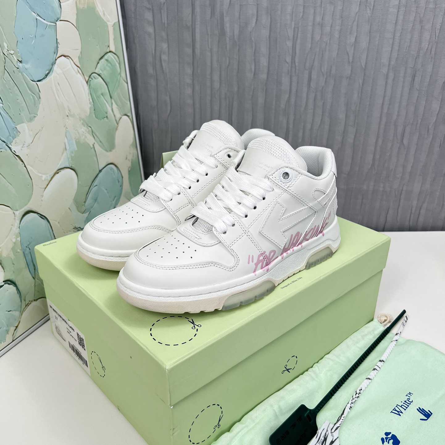 Off White Out Of Office "Ooo" Sneakers - everydesigner