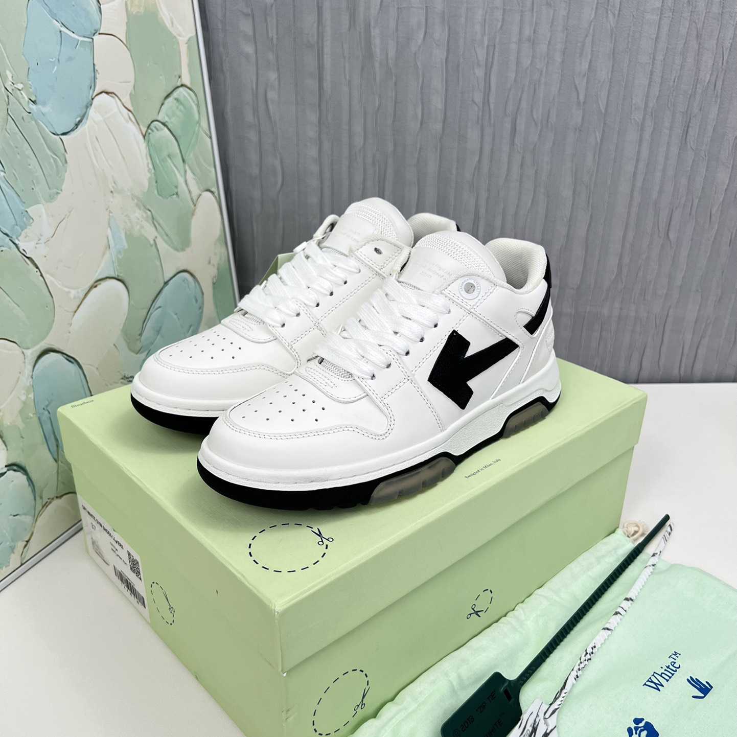 Off White Out Of Office "Ooo" Sneakers - everydesigner