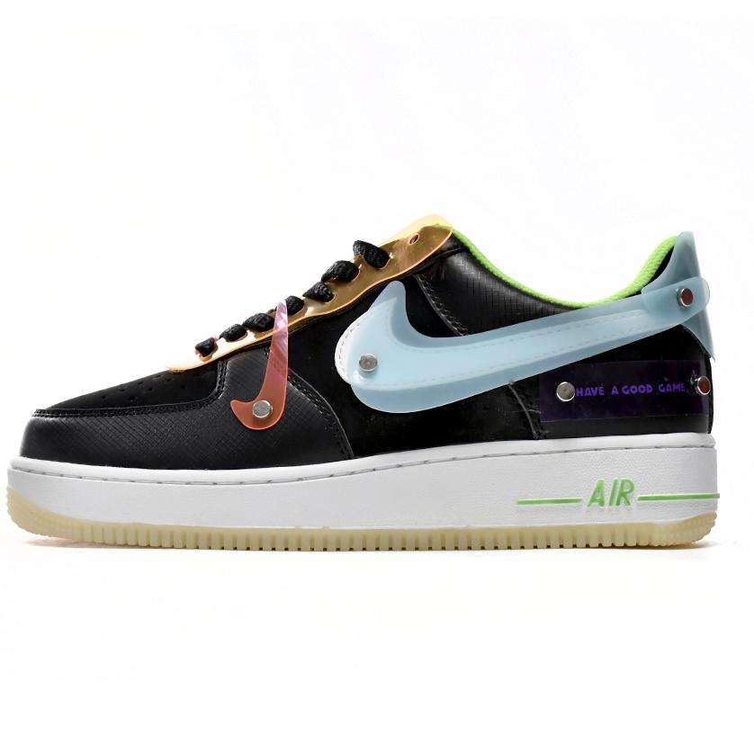 Nike Air Force 1 Low Have A Good Game Black Sneaker      DO7085-011  - everydesigner