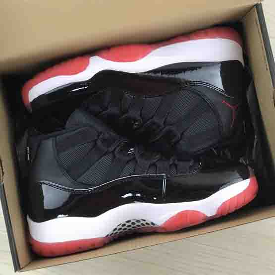 Air Jordan 11 “Bred ”GS Sneaker     378037-061  - everydesigner