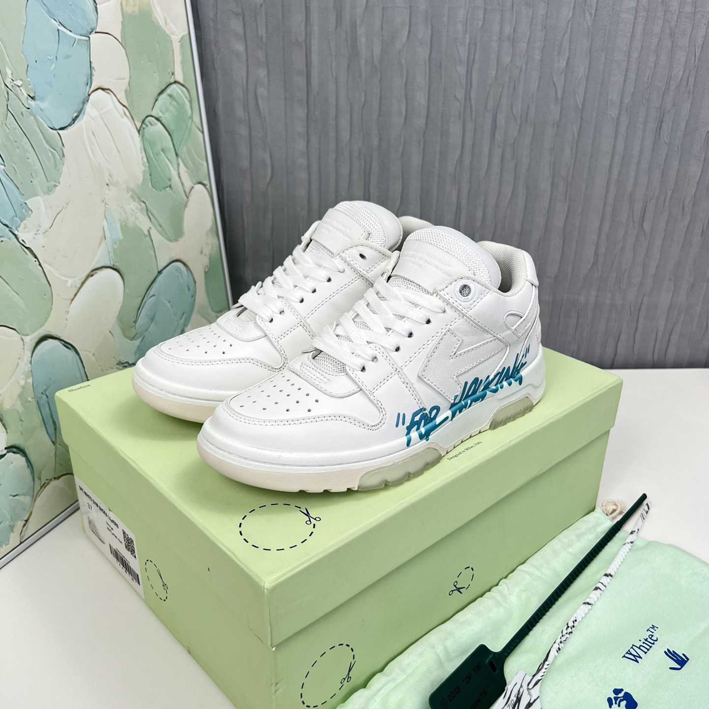 Off White Out Of Office "Ooo" Sneakers - everydesigner