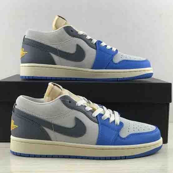 Air Jordan 1 Low “UNC Grey” Sneaker     DZ5376-469 - everydesigner