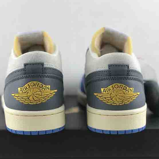 Air Jordan 1 Low “UNC Grey” Sneaker     DZ5376-469 - everydesigner