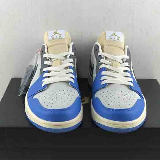 Air Jordan 1 Low “UNC Grey” Sneaker     DZ5376-469 - everydesigner